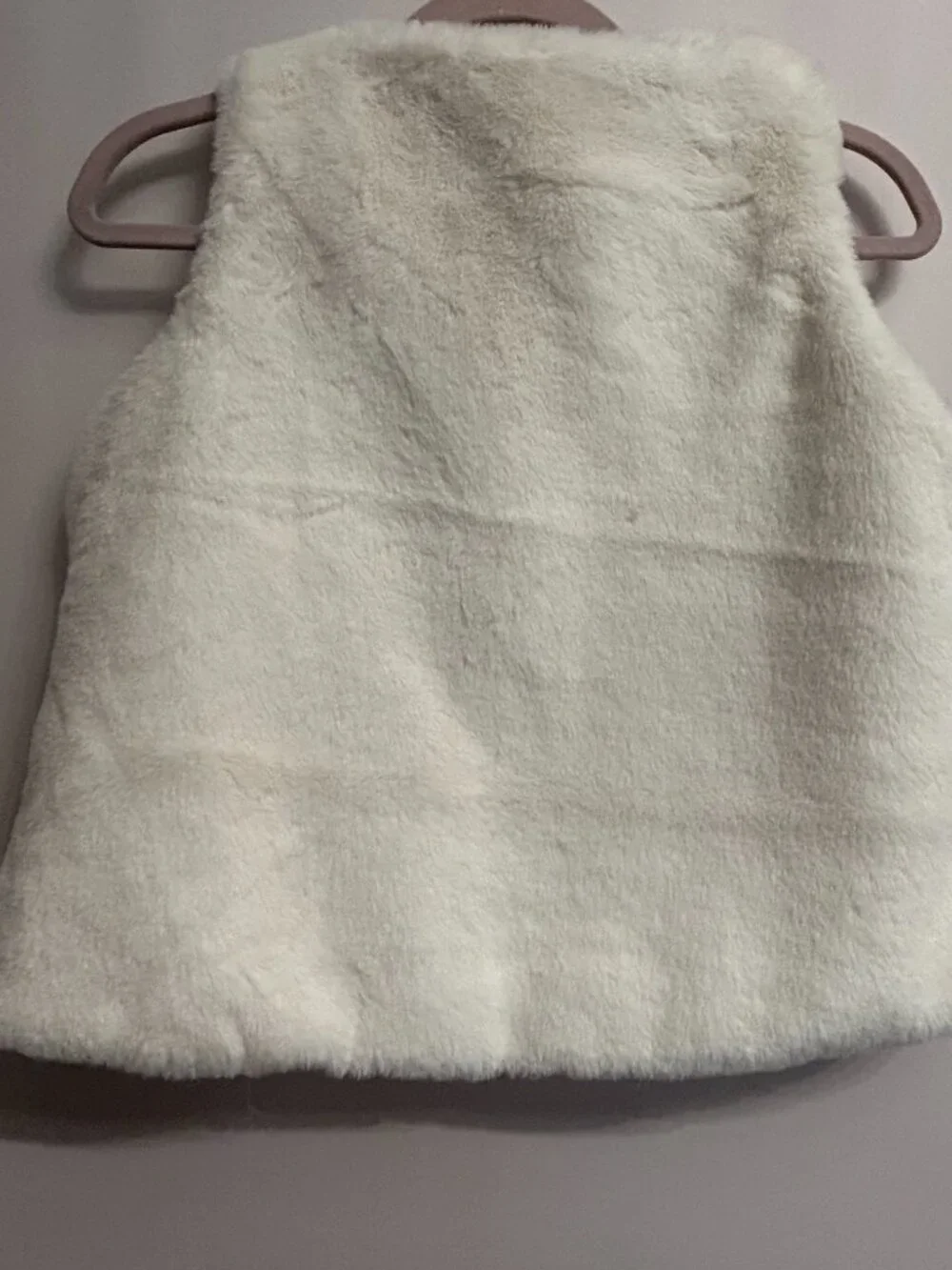 Nicole Miller size 12Y fur vest